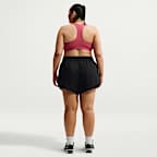 Shorts Dri-FIT de tiro medio de 8 cm con forro de ropa interior para mujer Nike One