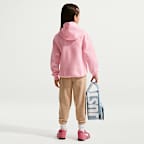 Φούτερ μπλούζα με κουκούλα Nike Sportswear Club για μικρά παιδιά