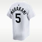 村上 宗隆 シカゴ ホワイトソックス メンズ ナイキ Dri-FIT ADV MLB リミテッド ユニフォーム トップス