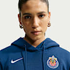 Sudadera con gorro sin cierre de futbol Nike Sportswear para mujer C.D. Guadalajara Phoenix Fleece