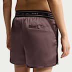 나이키 스포츠웨어 여성 루즈 핏 미드라이즈 새틴 쇼츠