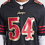 Fred Warner San Francisco 49ers Rivalries Collection Men’s Nike NFL Game Jersey