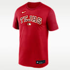Texas Rangers Authentic Collection City Connect Legend Men's Nike Dri-FIT MLB T-Shirt