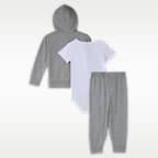 Nike Baby (6-12M) 3-Piece Bodysuit and Pants Set