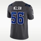 Quenton Nelson Indianapolis Colts Rivalries Collection Men's Nike Dri-FIT NFL Limited Jersey