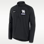 Kentucky 2026 Military Appreciation Stride Men's Nike Dri-FIT College 1/2-Zip Long-Sleeve Top