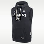 New York Yankees Authentic Collection Standard Issue Men's Nike Dri-FIT MLB Sleeveless Pullover Hoodie