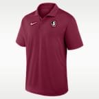 Polo universitaria Nike Dri-FIT para hombre Florida State Primetime Victory Plus