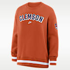 Clemson Legacy Phoenix Women's Nike College Oversized Pullover Crew