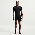 Playera de cuello redondo de algodón elástica para hombre (2 unidades) Nike Essential