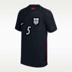 Jersey de futbol Nike Aero-FIT de Antonee Robinson del USMNT visitante 2026 Match para niños talla grande