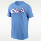 Atlanta Braves City Connect Wordmark Men's Nike MLB T-Shirt