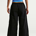 Pants estructurados de tiro medio holgados para mujer Nike Sportswear