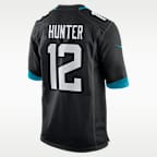 Travis Hunter Jacksonville Jaguars 2025 NFL Draft First Round Pick Men's Nike NFL Game Jersey