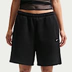 Pants cargo de tiro alto oversized para mujer Nike Studio Fleece Medium Weight