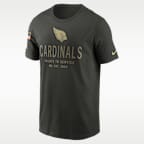 Playera Nike Dri-FIT de la NFL para hombre Arizona Cardinals Salute to Service Sideline Primary Edge