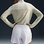 Shorts de correr Dri-FIT de tiro medio con forro de ropa interior para mujer Nike Tempo