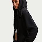 Sudadera con gorro de cierre completo para mujer Nike Studio Fleece Lightweight