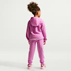 Nike Little Kids' Fleece Pullover Hoodie and Joggers Set