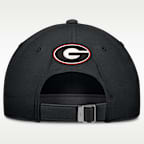 Gorra universitaria Nike ajustable para hombre Georgia Sideline Club Practice