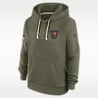 Tampa Bay Buccaneers Salute to Service Sideline Women's Nike Dri-FIT NFL Pullover Hoodie