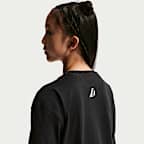 Los Angeles Lakers Nike Edge 26 Big Kids' Short-Sleeve T-Shirt