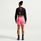 Nike After Dark Tour Women's Dri-FIT Super Cropped Running T-Shirt