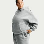Sudadera con gorro sin cierre oversized para mujer Nike Studio Fleece Medium Weight