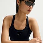 Camiseta de tirantes de tela de minicanalé ajustada para mujer Nike Sportswear Chill Knit