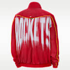 Houston Rockets Nike Standard Issue Men's Woven Basketball Jacket