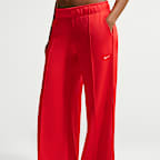 Nike Sportswear Women's Mid-Rise Wide-Leg Track Pants