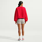 Nike Studio Fleece Medium Weight Women's Oversized Cropped Crew
