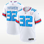 Jersey Nike de la NFL Game para hombre David Montgomery Houston Texans Rivalries Collection