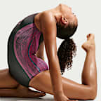 Leotardo Rhythm para niños talla grande Nike Gymnastics "Skye Blakely"
