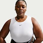 Nike Pro Women's Dri-FIT Cropped Tank Top (Plus Size)