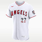 Mike Trout Los Angeles Angels USA 250 Men's Nike MLB Authentic Jersey