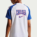 Chelsea F.C. Strike Third Older Kids' Nike Football Dri-FIT Short-Sleeve Top