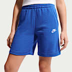 Shorts de French Terry para niños talla grande Nike Sportswear Club Fleece