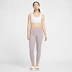 Nike Zenvy Women's High-Waisted 7/8 Leggings with No Front Seam