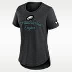 Playera Nike de la NFL para mujer Philadelphia Eagles Script