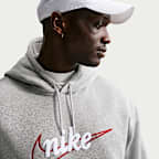 Sudadera con gorro de tejido Fleece para hombre Nike Sportswear Club