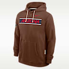 Sudadera con gorro sin cierre universitaria Nike Dri-FIT para hombre Arizona 2026 Military Appreciation Standard Issue