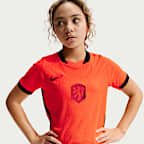 Netherlands 2026/27 Match Home Older Kids' Nike Aero-FIT Football Authentic Jersey