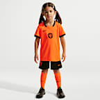 Netherlands 2026 Stadium Home Younger Kids' Nike Football Replica 3-Piece Kit
