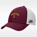 Gorra de rejilla sin estructura Nike College (Minnesota)