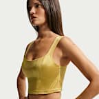 Canotta corta NikeSKIMS Satin Shine – Donna