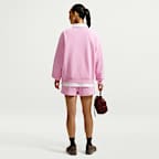Nike Studio Fleece Lightweight Women's Oversized Crew-Neck Sweatshirt