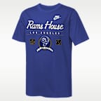 Los Angeles Rams Rewind Hometown Slub Big Kids' Nike Dri-FIT NFL T-Shirt