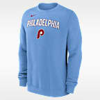 Philadelphia Phillies Vintage Club Men's Nike MLB Pullover Crew