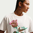 Playera de manga corta oversized para mujer Nike Sportswear